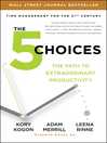 Cover image for The 5 Choices